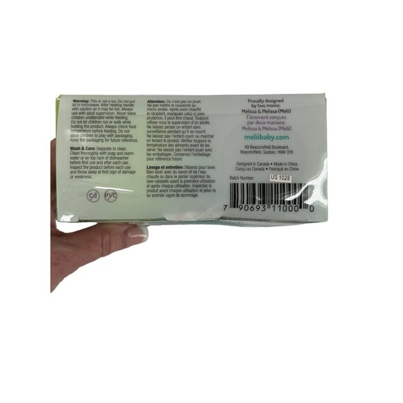 Melii Snap and Go Pods NWT Baby Food Snack Container - Picture 3 of 7